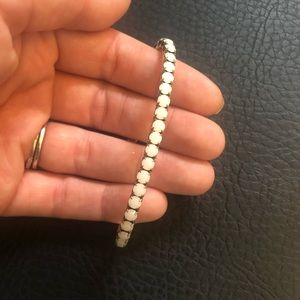 White bracelet